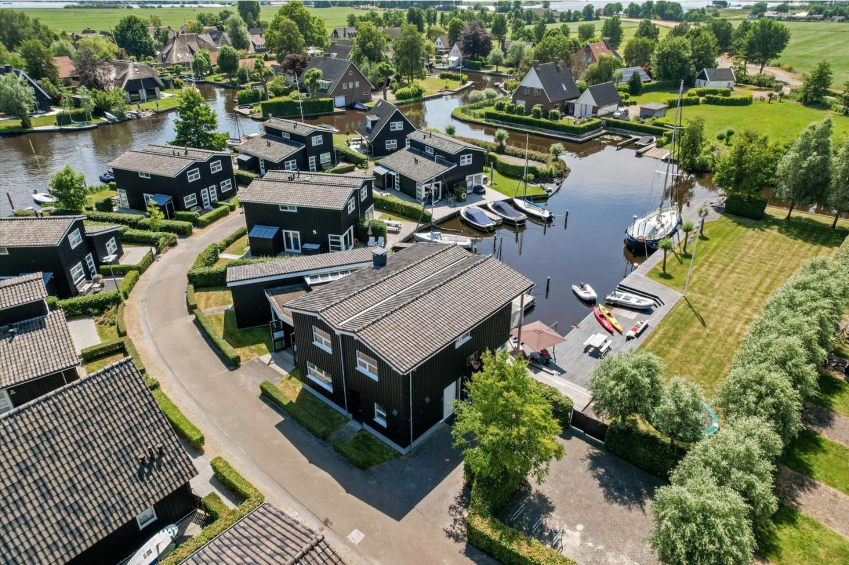 Waterpark Oan 'E Poel Bij Sneekermeer Terherne Exterior foto